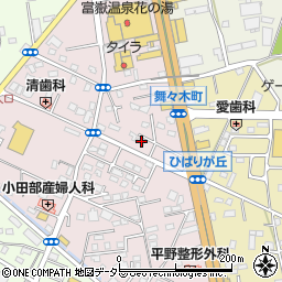 静岡県富士宮市ひばりが丘310周辺の地図