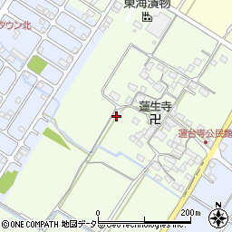 滋賀県彦根市蓮台寺町106周辺の地図