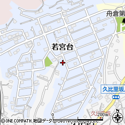 神奈川県横須賀市若宮台21-27周辺の地図