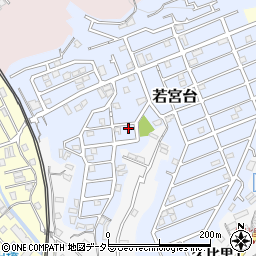 神奈川県横須賀市若宮台24-8周辺の地図