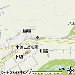 愛知県豊田市下切町羽根周辺の地図