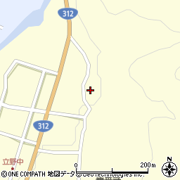 兵庫県朝来市立野566周辺の地図