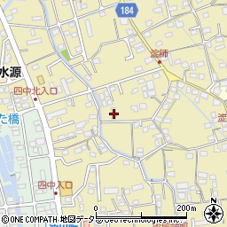 静岡県富士宮市淀師620周辺の地図