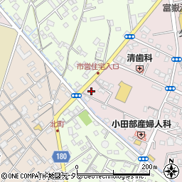 静岡県富士宮市ひばりが丘5周辺の地図