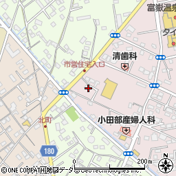 静岡県富士宮市ひばりが丘34周辺の地図