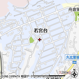 神奈川県横須賀市若宮台21-28周辺の地図