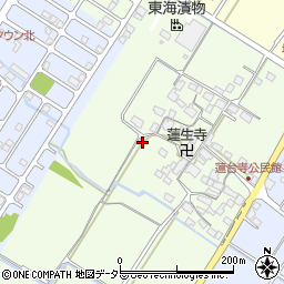 滋賀県彦根市蓮台寺町89周辺の地図