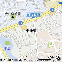 愛知県名古屋市守山区平池東周辺の地図