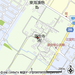 滋賀県彦根市蓮台寺町381周辺の地図