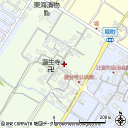 滋賀県彦根市蓮台寺町374周辺の地図
