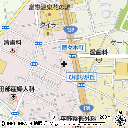 静岡県富士宮市ひばりが丘315周辺の地図