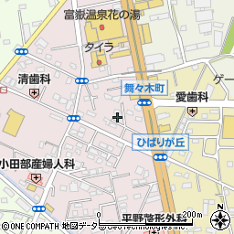 静岡県富士宮市ひばりが丘905周辺の地図