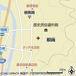 鳥取県日野郡日野町根雨509周辺の地図