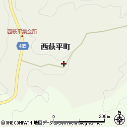 愛知県豊田市西萩平町142周辺の地図
