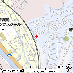 神奈川県横須賀市若宮台28-20周辺の地図
