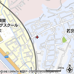 神奈川県横須賀市若宮台28-17周辺の地図