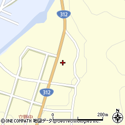 兵庫県朝来市立野588周辺の地図