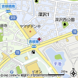 名古屋市志段味図書館周辺の地図