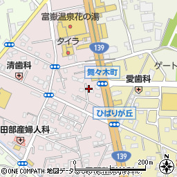 静岡県富士宮市ひばりが丘899周辺の地図
