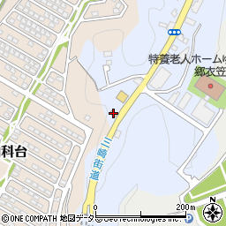 すき家横須賀衣笠店周辺の地図