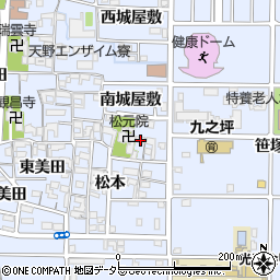 といろ保育園　北名古屋・九之坪園周辺の地図