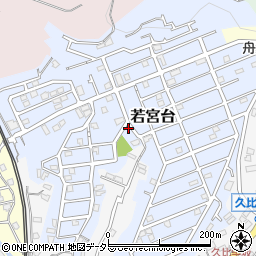 神奈川県横須賀市若宮台22-5周辺の地図