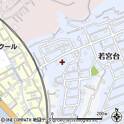 神奈川県横須賀市若宮台28-8周辺の地図