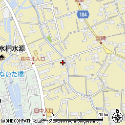 静岡県富士宮市淀師142周辺の地図