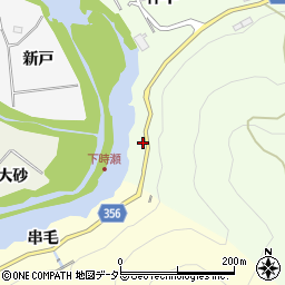 愛知県豊田市時瀬町小豆蔵連周辺の地図