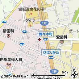静岡県富士宮市ひばりが丘891周辺の地図