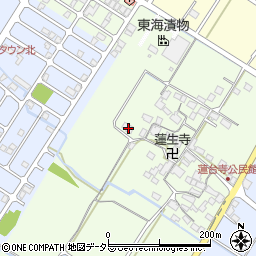 滋賀県彦根市蓮台寺町84-1周辺の地図