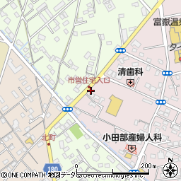 静岡県富士宮市ひばりが丘1013周辺の地図