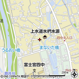 静岡県富士宮市淀師267周辺の地図