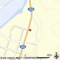 兵庫県朝来市立野589周辺の地図