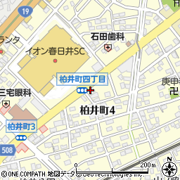 アップル春日井中央店周辺の地図
