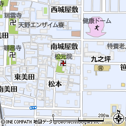 松元院周辺の地図