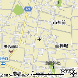 愛知県稲沢市矢合町鈴置西1474-14周辺の地図