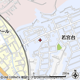 神奈川県横須賀市若宮台28-7周辺の地図