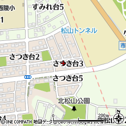 愛知県瀬戸市さつき台3丁目47周辺の地図