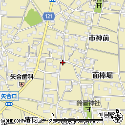 愛知県稲沢市矢合町鈴置西1479周辺の地図