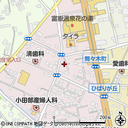 静岡県富士宮市ひばりが丘928周辺の地図
