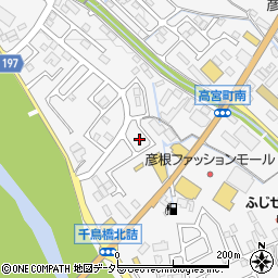 滋賀県彦根市高宮町2067-107周辺の地図
