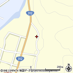 兵庫県朝来市立野599周辺の地図