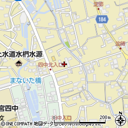 静岡県富士宮市淀師157周辺の地図