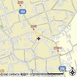 静岡県富士宮市淀師644周辺の地図