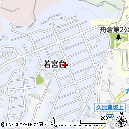 神奈川県横須賀市若宮台12-7周辺の地図