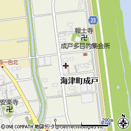 岐阜県海津市海津町成戸2014周辺の地図
