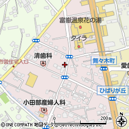 静岡県富士宮市ひばりが丘956周辺の地図