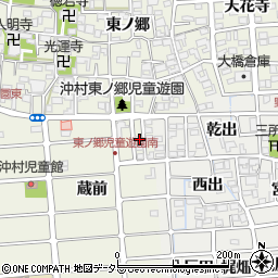 愛知県北名古屋市沖村蔵前28周辺の地図