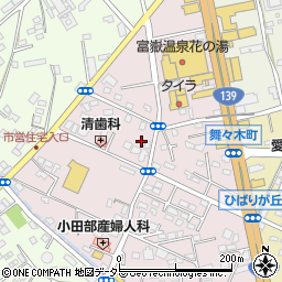 静岡県富士宮市ひばりが丘958周辺の地図